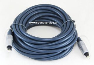 ΚΑΛΩΔΙΟ ΟΠΤΙΚΗ ΙΝΑ FIBER OPTIC TOSLINK 5 ΜΕΤΡΑ 6mm