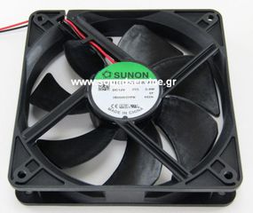 ΑΝΕΜΙΣΤΗΡΑΣ 12V DC 120x120x25mm 2-C 0.28A 3.4W 158m3/h 40dBA ΡΟΥΛΕΜΑΝ SUNON