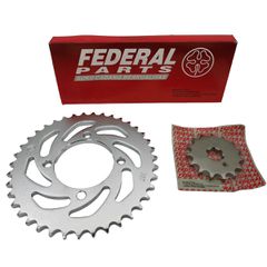 Αλυσιδογράναζα Yamaha Crypton X 135 αλυσίδα 428-112Δ 39Δ 15Δ FEDERAL