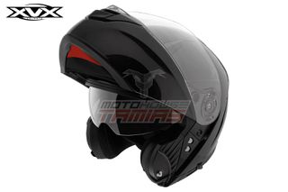 Κράνος ανοιγόμενο XVX Flip Up Roual RF-100 μαύρο