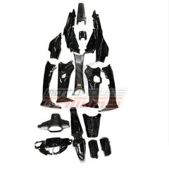 Κουστούμι σετ πλαστικών Honda Supra TTN TITAN μαύρο