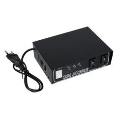 Controller για ταινίες LED RGB έως 100 μέτρα 6A 1380W DC 220-240V IP20 NEOVALE-B μαύρο 17x10x4cm