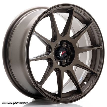 JAPAN RACING WHEELS JR11 7.25X17 ET35 4X100/114 Matt Bronze!!!