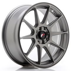 JAPAN RACING WHEELS JR11 7.25X17 ET35 4X100/114 Matt Gun Metal!!!