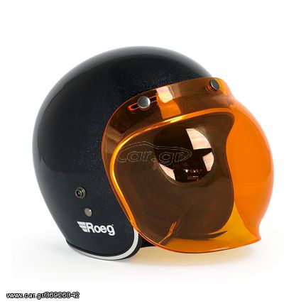 Roeg Bubble visor orange