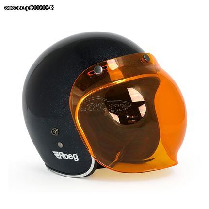 Roeg Bubble visor orange