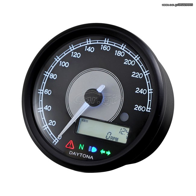 VELONA 80MM SPEEDOMETER 260 KMH/MPH