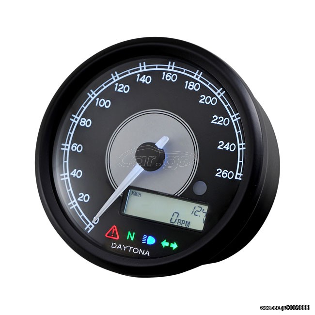 VELONA 80MM SPEEDOMETER 260 KMH/MPH