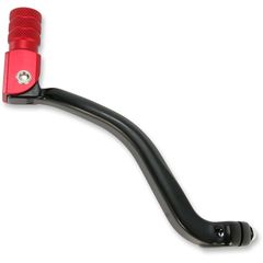 MOOSE RACING HARD-PARTS SHIFT LEVER FOLDING FORGED ALUMINUM RED
