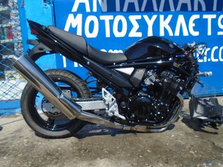 Suzuki gsf650s με 1157χιλιομετρα 2007 bandit650s bandit 650 s gsf 650 gsf650 ABS  κινητηρας μοτερ ηλεκτρονικη μιζα πηνια φαναρια κοντερ ζαντες ροδες τεποζιτο καρμπυρατερ σταντ διπλο  τεποζιτο ουρα 