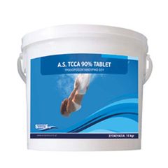 ACQUASOURCE ΤΑΜΠΛΕΤΑ ΧΛΩΡΙΟΥ ΒΡΑΔΕΙΑΣ ΔΙΑΛΥΣΕΩΣ 200GR 90% ΣΥΣΚΕΥΑΣΙΑ 10KG - RGB