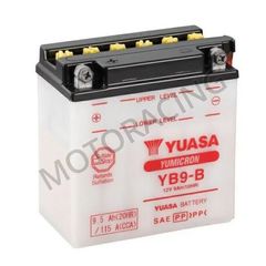 ΜΠΑΤΑΡΙΑ PIAGGIO FLY 125 / LIBERTY 125 05'-09' / GILERA RUNNER 50 06'-11' / APRILIA SCARABEO 100 01'-12' YUASA 12V 9Ah YB9-B ΑΝΟΙΧΤΟΥ ΤΥΠΟΥ