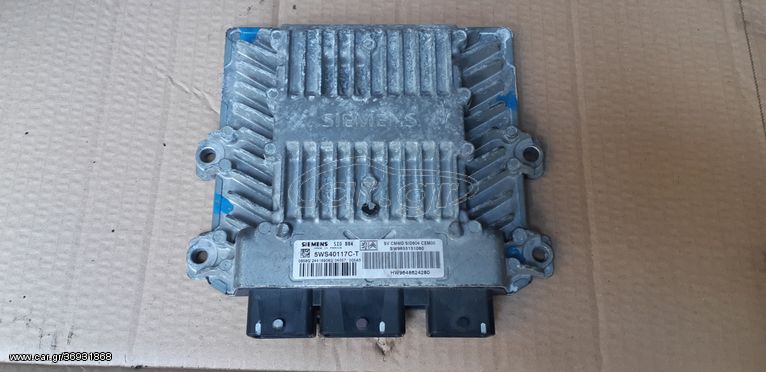 PEUGEOT 1007 206 207 SIEMENS SID 804 CEM00 5WS40117C-T SW9655151080 HW9648624280 ΕΓΚΕΦΑΛΟΣ ΜΟΤΕΡ 1.4 HDI