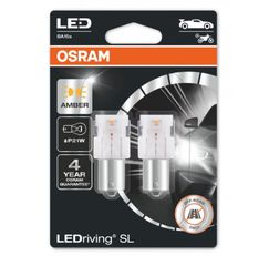 Osram P21W 12V 1.3W Ledriving SL Θερμό 7506DYP-02B