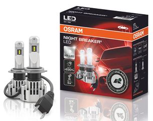 Osram H7 Night Braker LED 19W 12V PROFI-SET +220 Περισσότερο Φως 64210DWNB