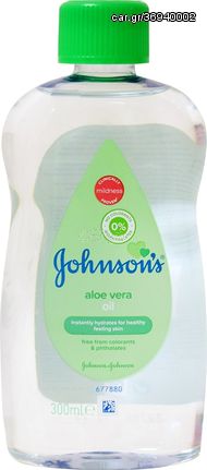 Johnson & Johnson Baby Oil Aloe Vera 300ml