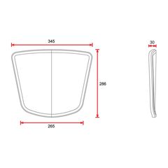 C-Racer, Flat Track / Scrambler mask No9-thumb-1