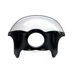 Cafe racer style mini fairing. Black-thumb-3