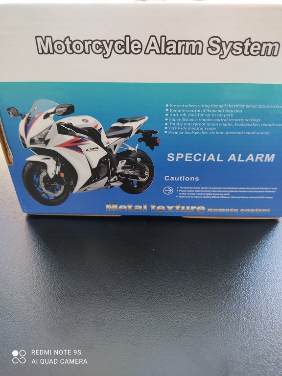 ΣΥΝΑΓΕΡΜΟΣ MOTORCYCLE ALARM SYSTEM