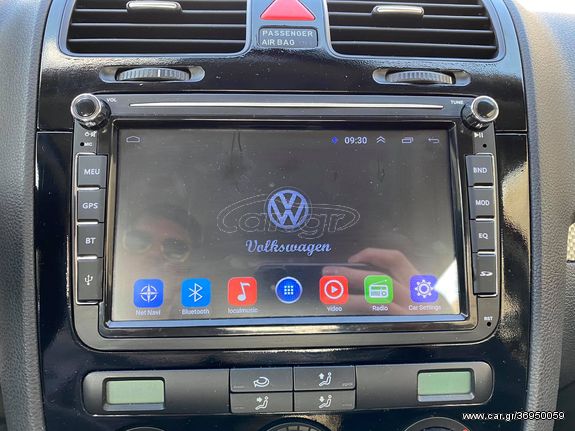 Vag group OEM 8'' android 10 canbus radio usb gps mirror link ελληνικό μενού γρήγορο άνοιγμα 2 δευτερολέπτων 