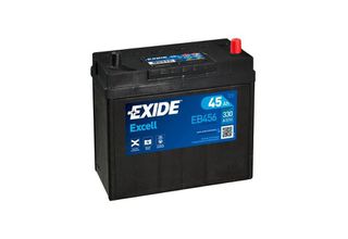 EXIDE Μπαταρία Ιαπωνικού Τύπου ΔΕ 45Ah / 330A - EB456