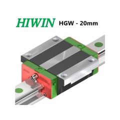 Βαγονάκι - BLOCK HIWIN - HGW20 - Γραμμικό ρουλεμάν