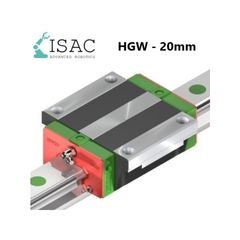 Βαγονάκι - BLOCK ISAC - HGW20 - Γραμμικό ρουλεμάν