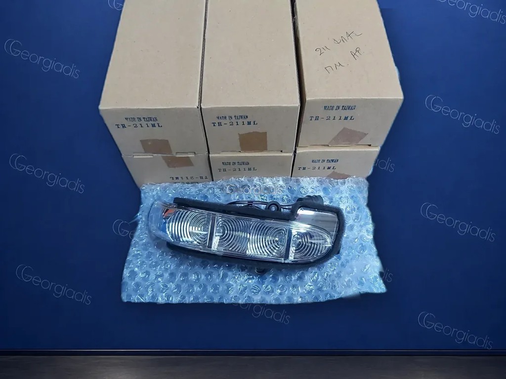 MERCEDES ΦΛΑΣ ΚΑΘΡΕΦΤΗ ΑΡΙΣΤΕΡΟ (LEFT TURN SIGNAL LAMP) E-CLASS (W211)