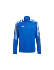 Adidas Παιδική Χειμερινή Μπλούζα Μακρυμάνικη Μπλε Tiro 21 GM7322