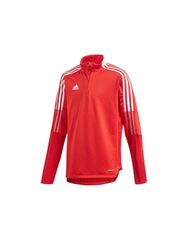 Adidas Παιδική Χειμερινή Μπλούζα Μακρυμάνικη Κόκκινη Tiro 21 GM7323