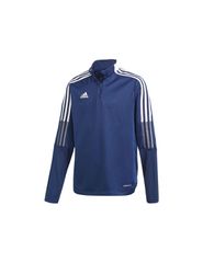 Adidas Παιδική Χειμερινή Μπλούζα Μακρυμάνικη Navy Μπλε Tiro 21 GK9661