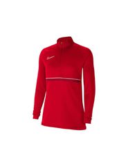 Nike Football Academy Χειμερινή Γυναικεία Μπλούζα Μακρυμάνικη με Φερμουάρ Κόκκινη CV2653-657