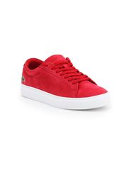 Lacoste L.12.12 216 Cam Ανδρικά Sneakers Κόκκινα 31CAM0138047