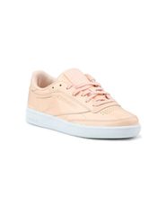 Reebok Club C 85 Patent Γυναικεία Sneakers Desert Dust / White BS9778