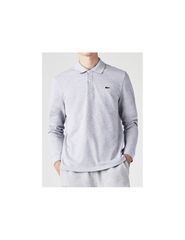 Lacoste Ανδρική Μπλούζα Polo Μακρυμάνικη Γκρι L1313-CCA