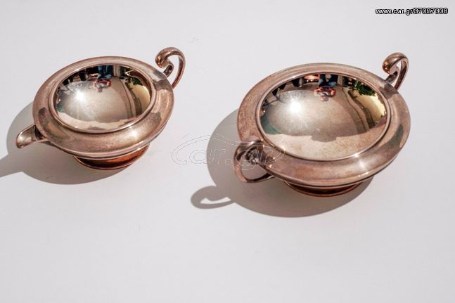 c1900, Mappin & Webb σετ μπωλ - Ασημένια