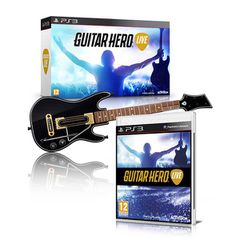 ΑΣΥΡΜΑΤΗ ΚΙΘΑΡΑ WIRELESS GUITAR HERO LIVE + GAME FOR PS3