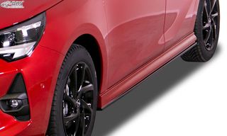 Σετ πλαϊνά Μαρσπιέ Ζεύγος Spoiler Πλαστικά ABS Σποιλερ Καινούρια για OPEL Corsa F "Edition"