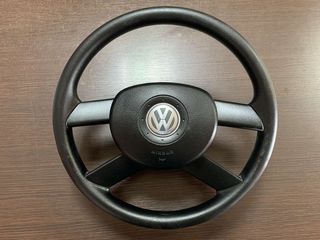 Β Τιμόνι Volkswagen VW 1T0419091 και Airbag 6018838 1T0880201A ΣΕΤ σε άριστη κατάσταση ! 