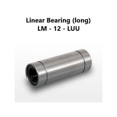 Γραμμικό Ρουλεμάν D12 (μακρύ) - LM 12 LUU - Linear Motion Bearing