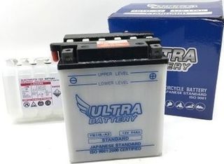 ΜΠΑΤΑΡΙΑ YB14L A2 12V 14AH ΜΕ ΞΕΧ ΥΓΡΑ ULTRA ΧΟΝΔΡΙΚΗ-ΛΙΑΝΙΚΗ