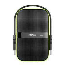 Silicon Power 6.3cm (2.5'') 4TB USB3.0 A60Anti-shock/water extern retail (SP040TBPHDA60S3K)  - Πληρωμή και σε έως 9 δόσεις