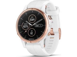 Garmin Fenix 5S Plus Stainless Steel 42mm Αδιάβροχο Smartwatch με Παλμογράφο (White/Rose Gold) (Item number: 407360 MPN: ) - Πληρωμή και σε έως 9 δόσεις