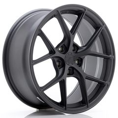 JR Wheels SL01 17x8 ET40 5x112 Matt Gun Metal