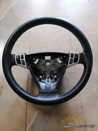 SAAB 9-3 ΤΙΜΟΝΙ ΔΕΡΜΑΤΙΝΟ ΜΕ ΧΕΙΡΗΣΤΗΡΙΑ