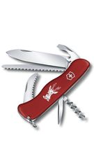 Ελβετικός σουγιάς Victorinox Hunter κόκκινος με 12 λειτουργείες 0.8573