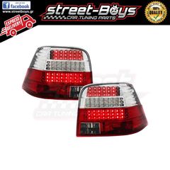 ΦΑΝΑΡΙΑ ΠΙΣΩ [LED] *RED* VW GOLF 4 | ® StreetBoys - Car Tuning Shop
