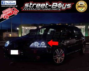 ΦΑΝΑΡΙΑ ΕΜΠΡΟΣ [ANGEL EYES CCFL] VW GOLF 5 | ® StreetBoys - Car Tuning Shop