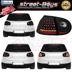 ΦΑΝΑΡΙΑ ΠΙΣΩ [LED] *BLACK* VW GOLF 5 | ® StreetBoys - Car Tuning Shop