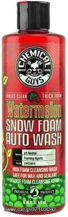 Chemical Guys - Σαμπουάν Αυτοκινήτου Καρπούζι Watermelon Snow Foam Auto Wash Foam Lance Shampoo 473ml CWS20816 lll